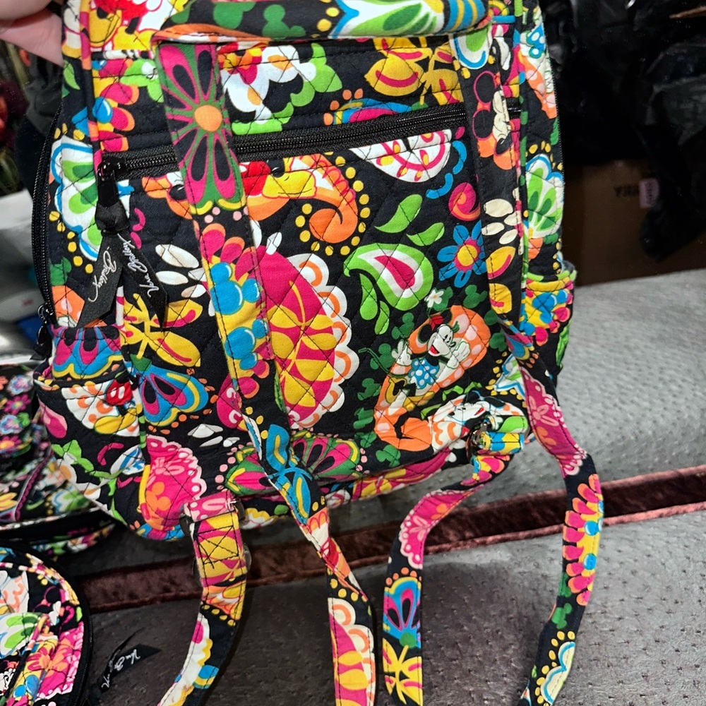 Disney Colorful Patterned Backpack - image 5